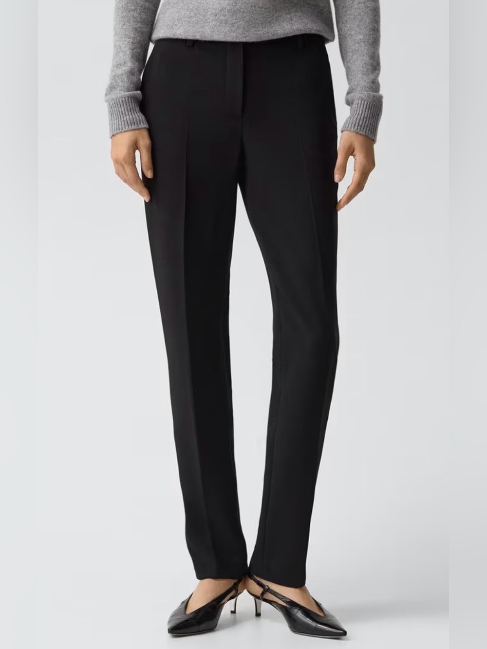Treeca Full Length Pant in Admiral Crepe